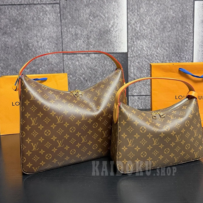 ルイヴィトンLOUIS VUITTON モノグラム スラウチィ MM ショルダーバッグ レディース