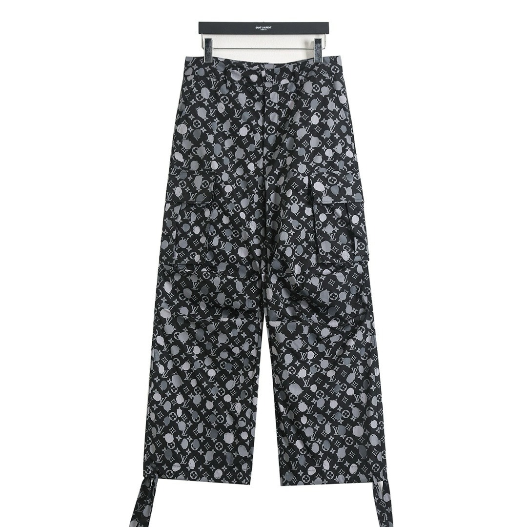 ルイヴィトン LOUIS VUITTON× 草間彌生 ワークパンツ メンズ