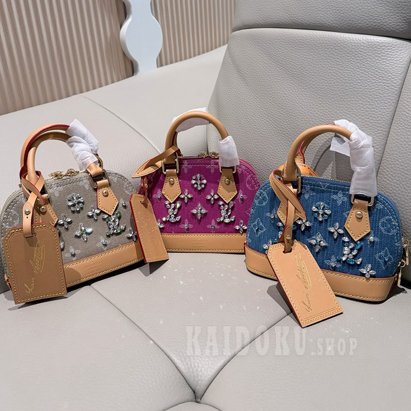 ルイヴィトン Louis Vuitton アルマ BB ハンドバッグ レトロ レディース