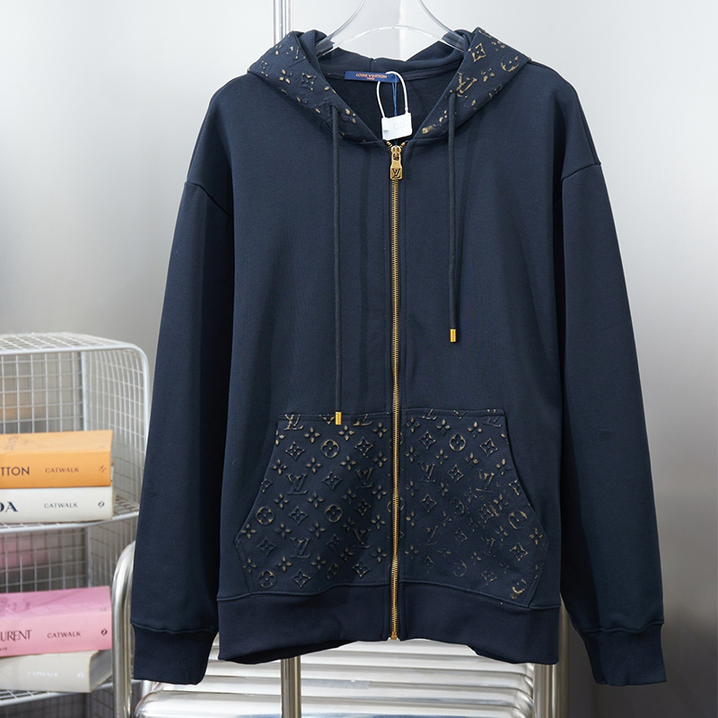 ルイヴィトン LOUIS VUITTON リフレクティブ シグネチャー フーディ ジャケットメンズ