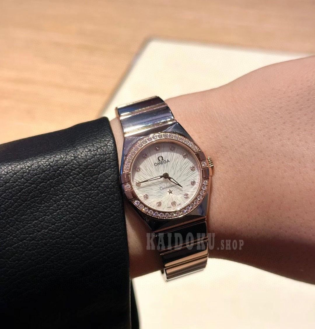 オメガ OMEGA コンステレーション 123.25.24.60.55.002 ホワイト文字盤 新品 腕時計 レディース