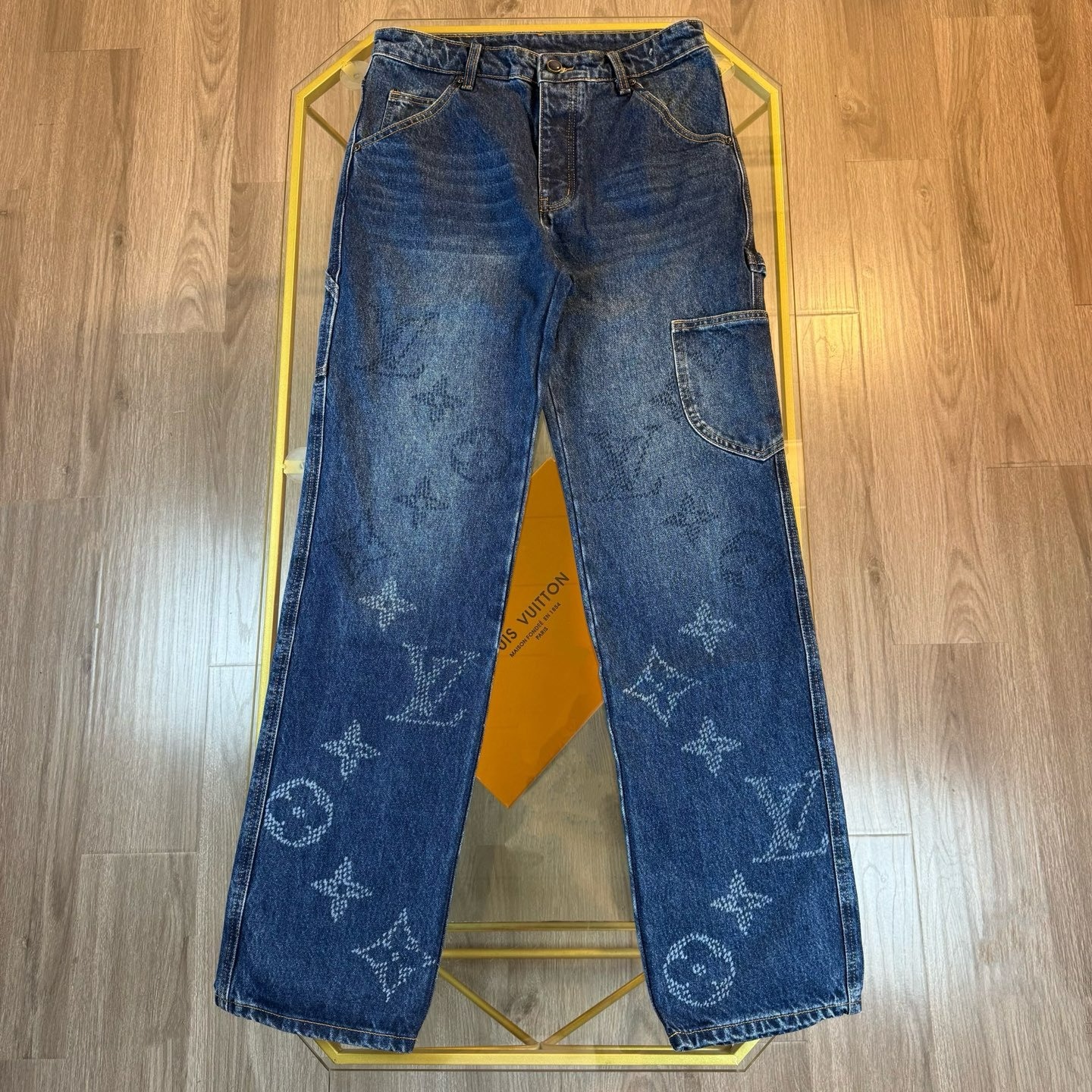 ルイヴィトン Louis Vuitton デニム パンツ ロングパンツ メンズ