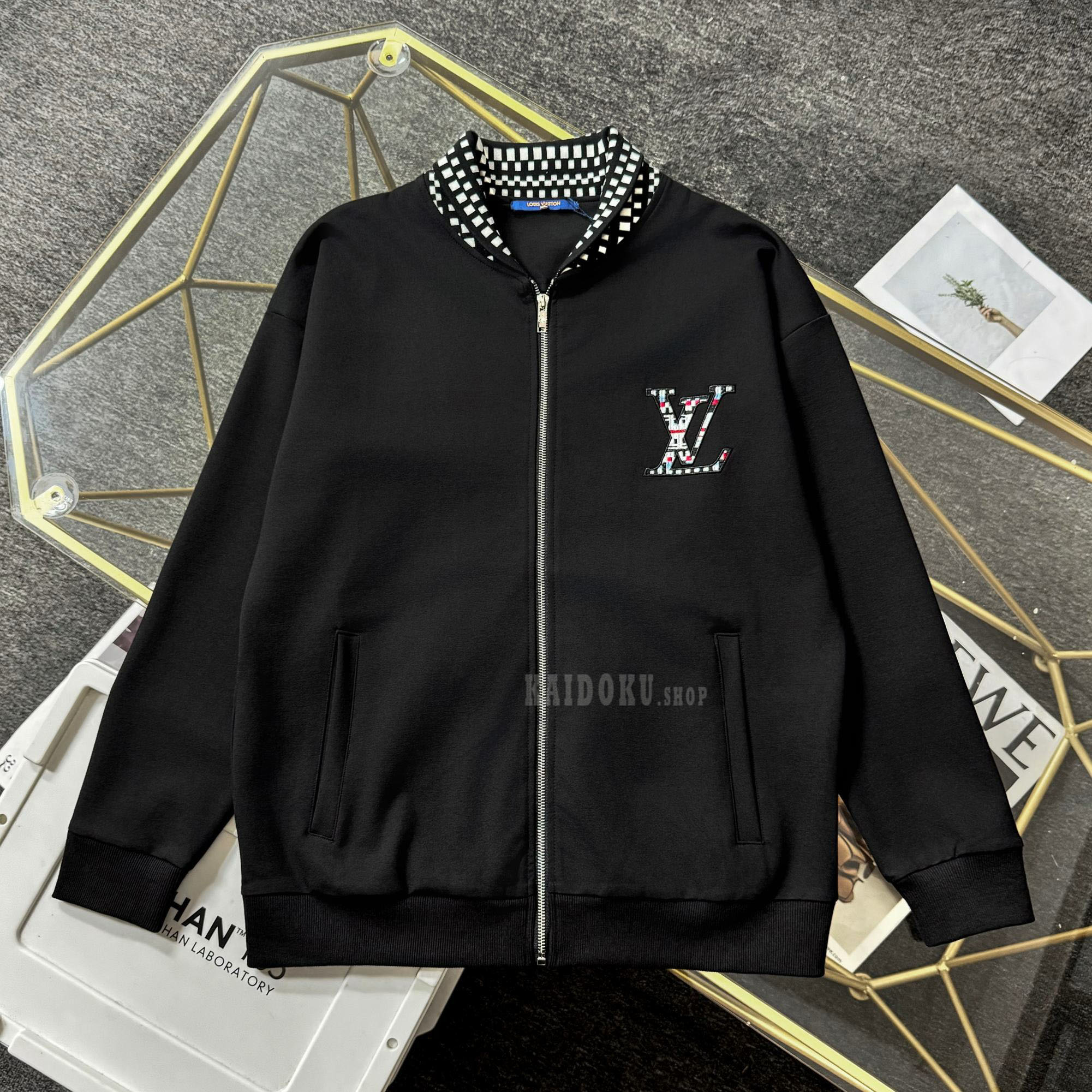 ルイヴィトン Louis Vuitton ニットボンバージャケット メンズ