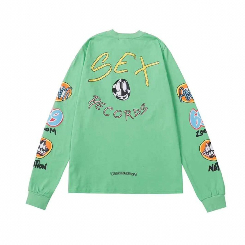 クロムハーツ Chrome Hearts sex records matty boy 長袖Tシャツ メンズ