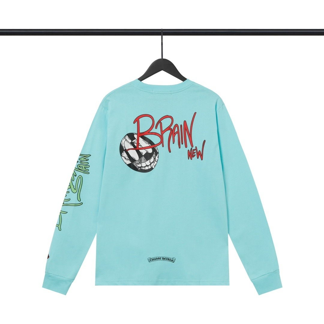 クロムハーツ Chrome Hearts Matty Boy Brain New 長袖Tシャツ メンズ