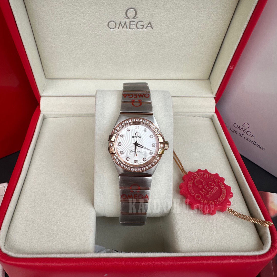 オメガ OMEGA コンステレーション 123.25.24.60.55.002 ホワイト文字盤 新品 腕時計 レディース