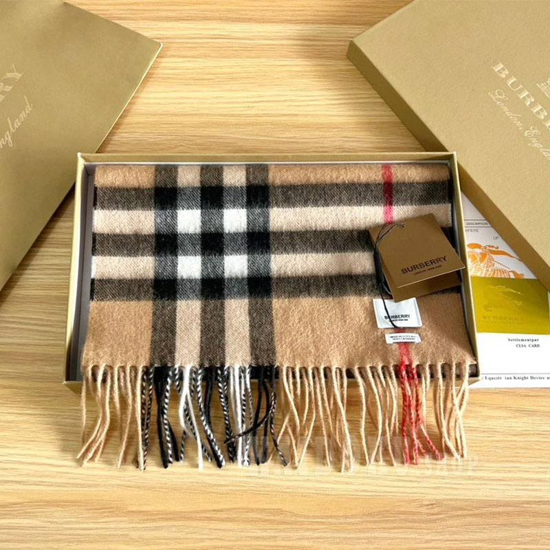 バーバリーBurberry アイコニックチェック カシミア マフラー レディース メンズ