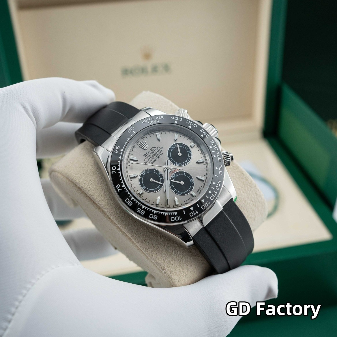 ROLEX デイトナ スチールブラックインダイヤル m116519ln-0027 メンズ