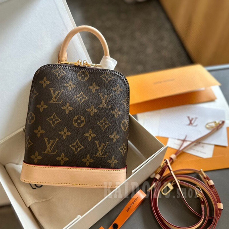 ルイヴィトン LOUIS VUITTON モノグラム★アルマ バックパックM47132  レディース