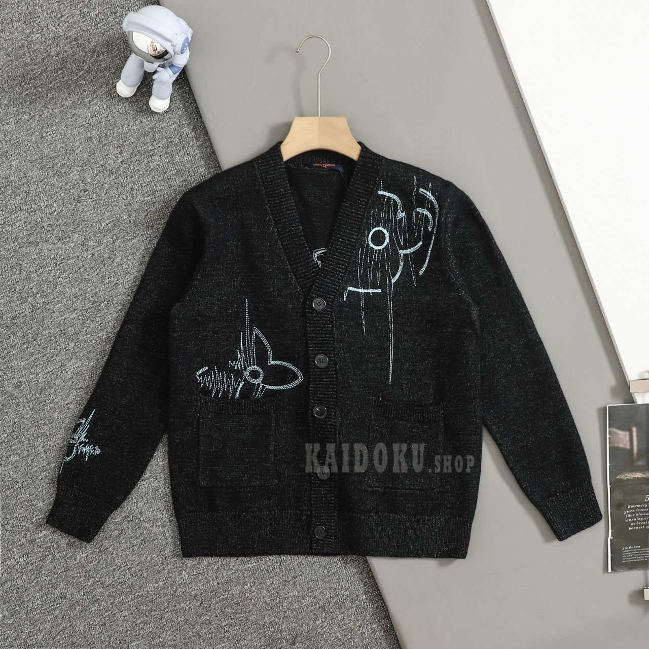 ルイヴィトン LOUIS VUITTON 2026Fw フリークエンシーカーディガン セーター メンズ