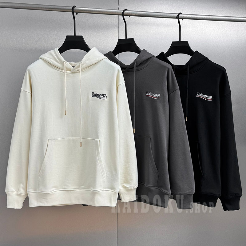 バレンシアガ BALENCIAGA パーカー 3色 定番 メンズ