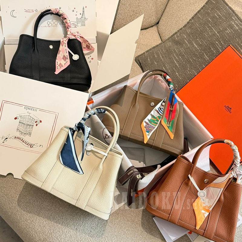 エルメス HERMES ガーデンパーティー TPM ハンドバッグ30 レディース