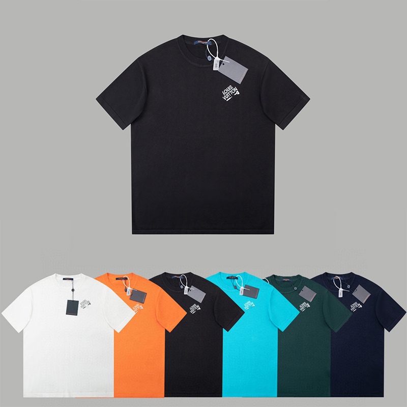 イヴィトン LOUIS VUITTON ジャカードニット半袖 Tシャツ メンズ