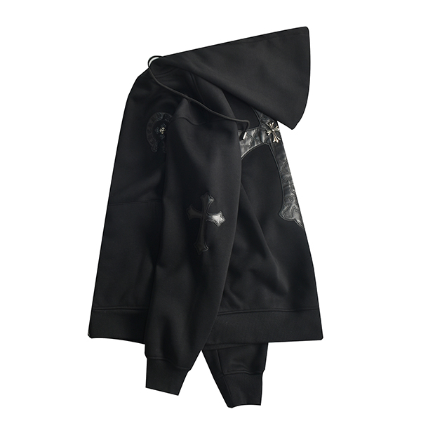 クロムハーツ Chrome Hearts アウターウェア ジップアップ フード付き ジャケット レディース メンズ