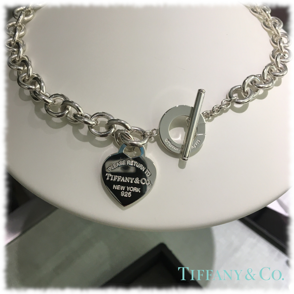 ティファニー Tiffany&Co. ハートタグ ロゴネックレス 大人気 レディース