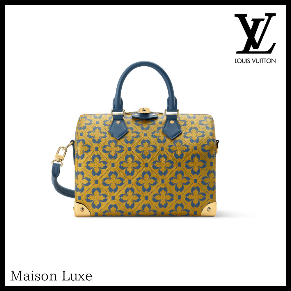 ルイヴィトン LOUIS VUITTON お洒落 スピーディ・トランク20/25 ハンドバッグ レディース