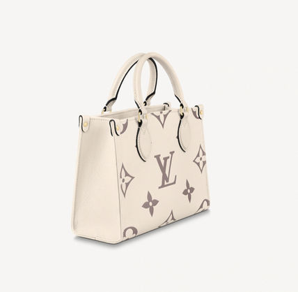 ルイヴィトン バイカラー モノグラム アンプラント オンザゴー PM M45654 バッグ レディース