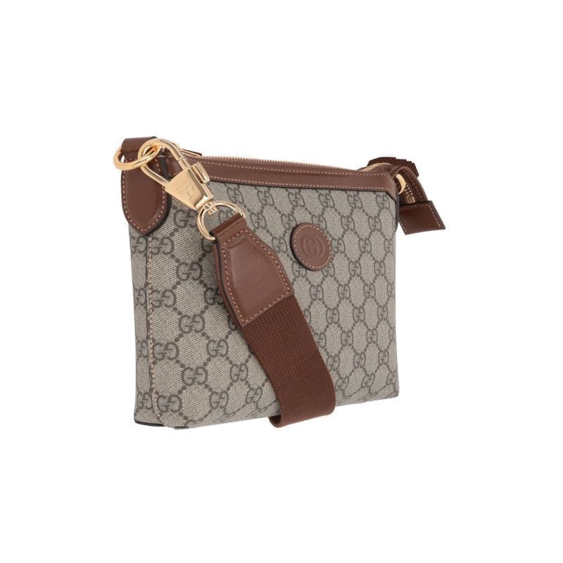 グッチ インターロッキングG付き メッセンジャーバッグ メンズ