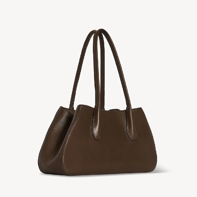 ザ・ロウ THE ROW アルジェレザーショルダーバッグ 上品で使いやすい レディース