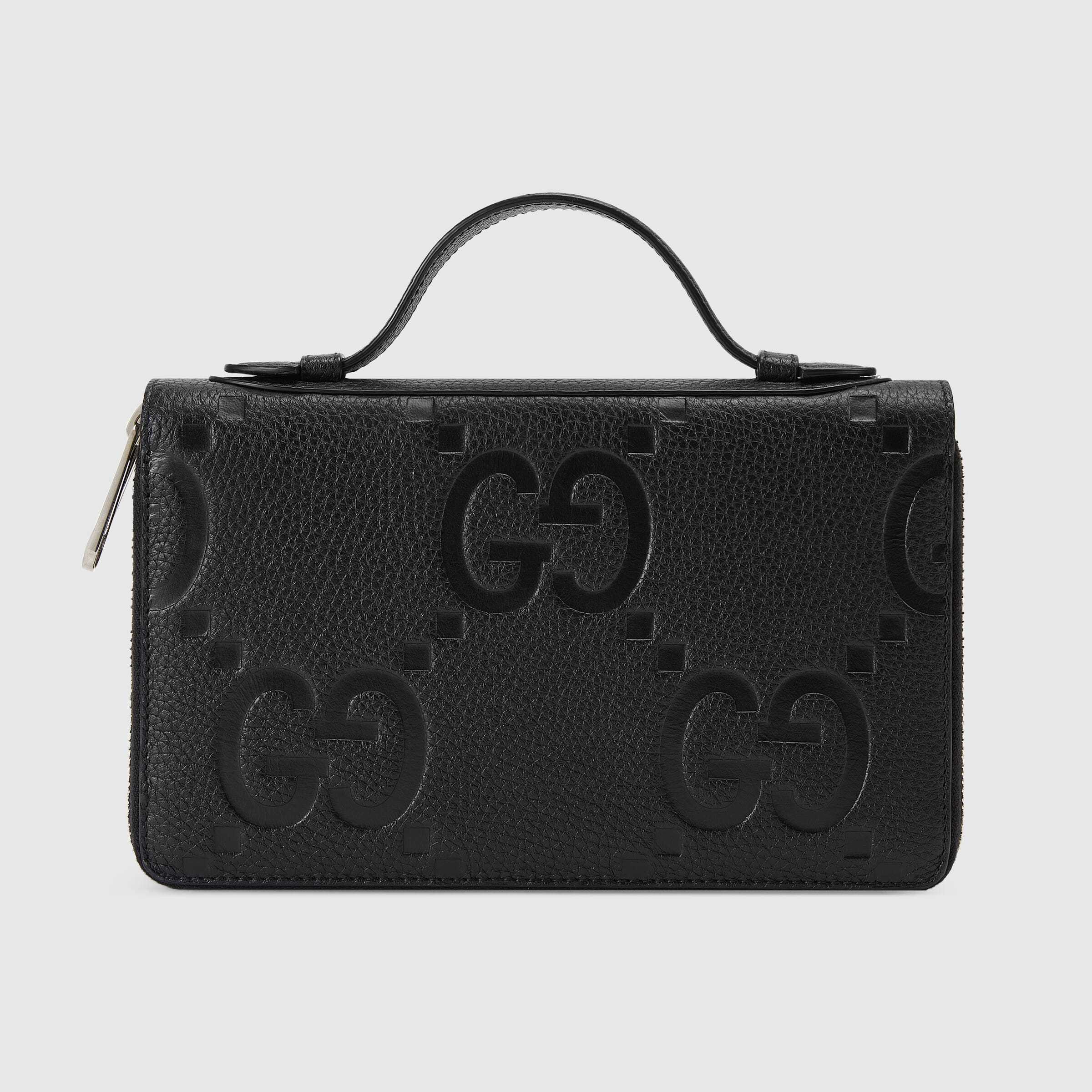 GUCCI ジャンボGG トラベルドキュメントケース グッチ メンズ 財布ジャンボ GG トラベルドキュメントケース