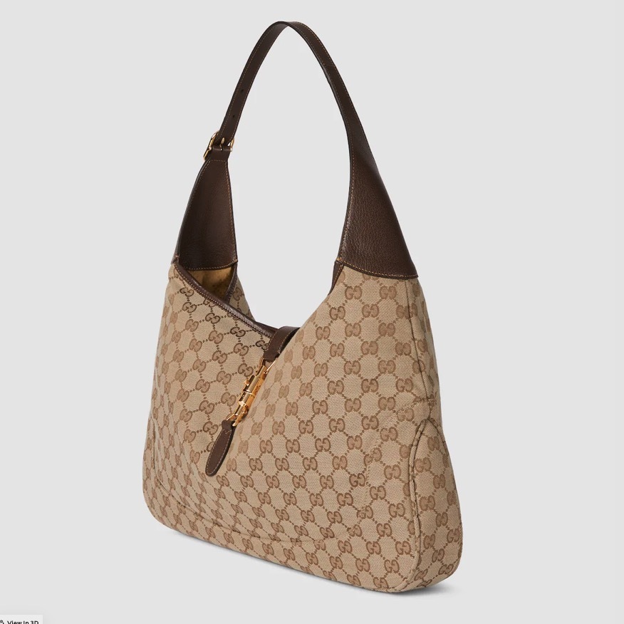 グッチ GUCCI ジャッキー 1961 ラージ クロスボディバッグ サンド 新作 レディース