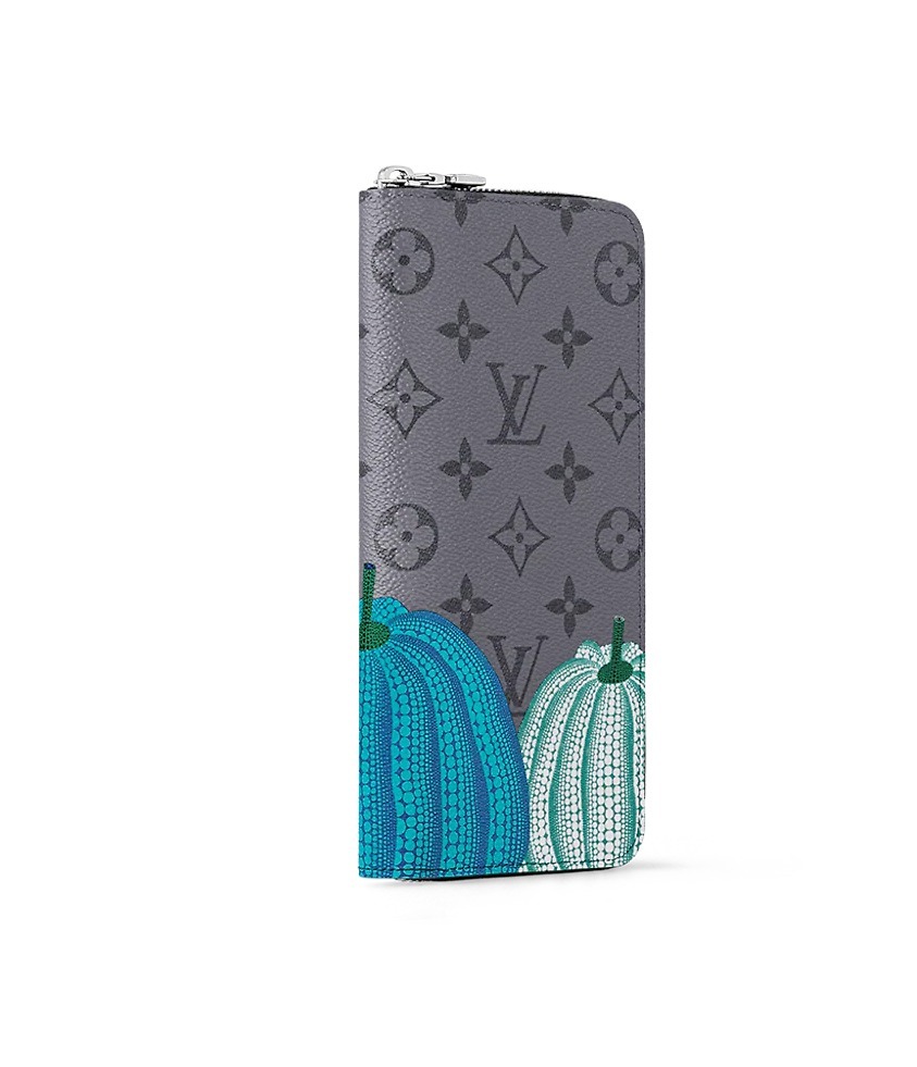 ルイヴィトン 【草間彌生コラボ】 ★LOUIS VUITTON★パンプキン長財布 メンズ
