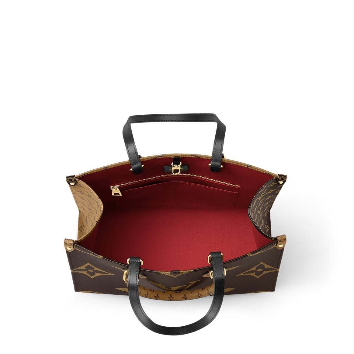 ルイヴィトン LOUIS VUITTON モノグラムトートバッグ M45321 オンザゴー MM 2WAY レディース