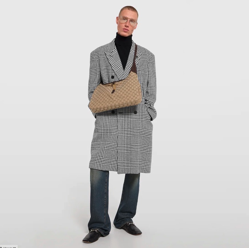 グッチ GUCCI ジャッキー 1961 ラージ クロスボディバッグ サンド 新作 レディース
