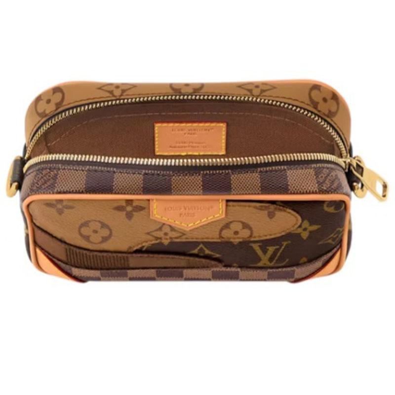 ルイヴィトン LOUIS VUITTON *ファレル×NIGO*トロカデロウェアラブルウォレットM26020 メッセンジャーバッグ メンズ