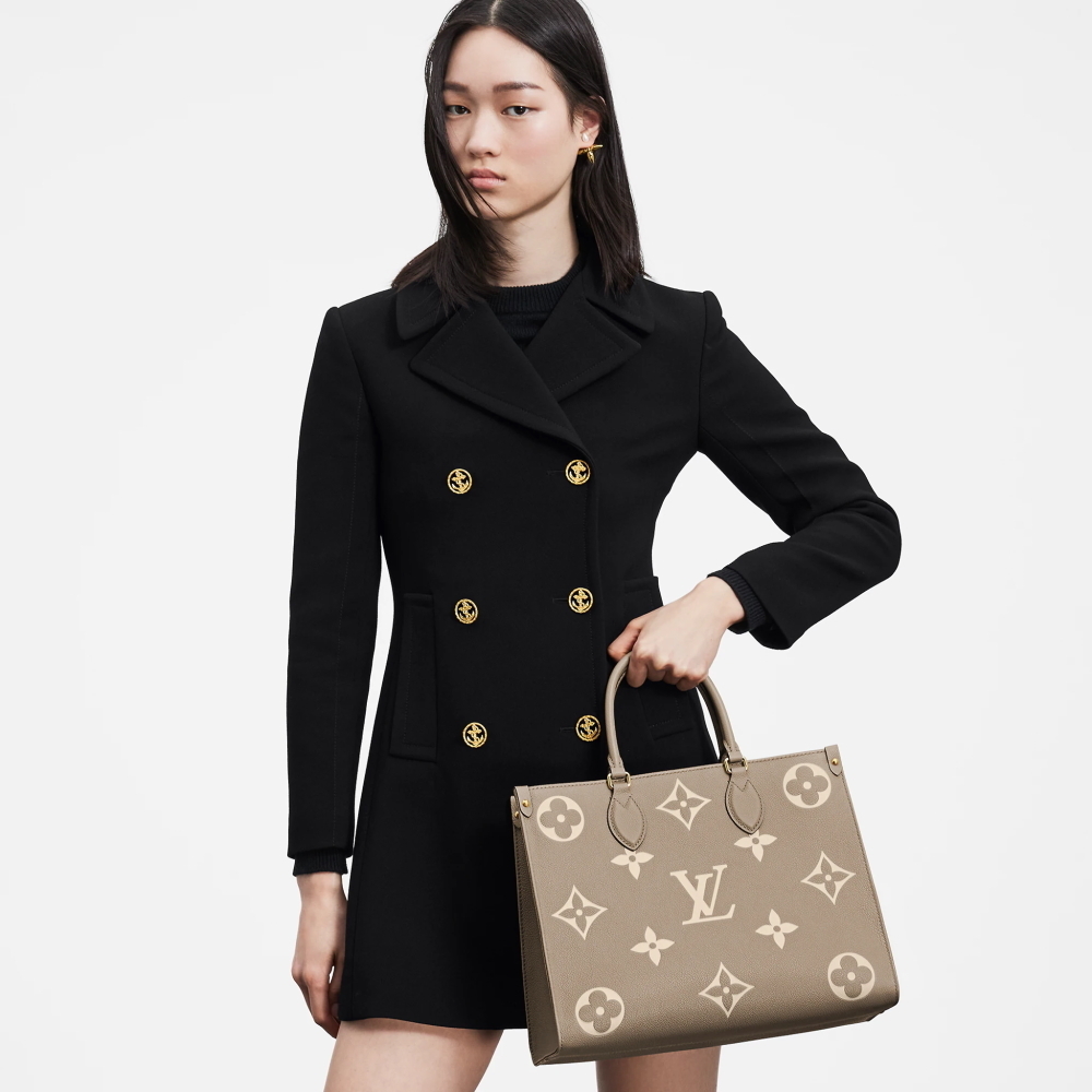 ルイヴィトン LOUIS VUITTON オンザゴー MM トートバッグ レディース