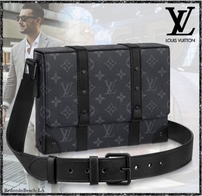 ルイヴィトン Louis Vuitton トランク ショルダーバック メッセンジャーバッグ メンズ
