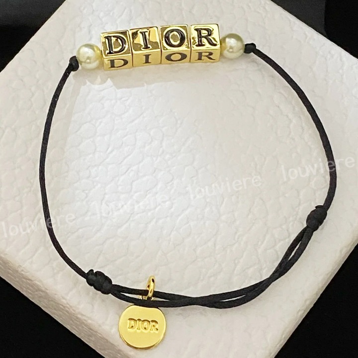 ディオール DIOR D-Dice クール×エレガント ブレスレット 2色 レディース