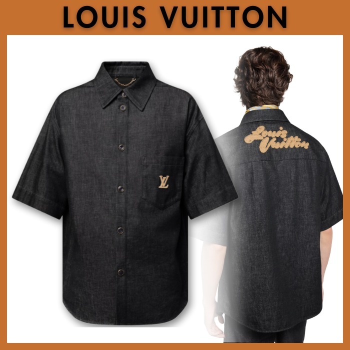 ルイヴィトン LOUIS VUITTON カジュアル 半袖 シャツ メンズ