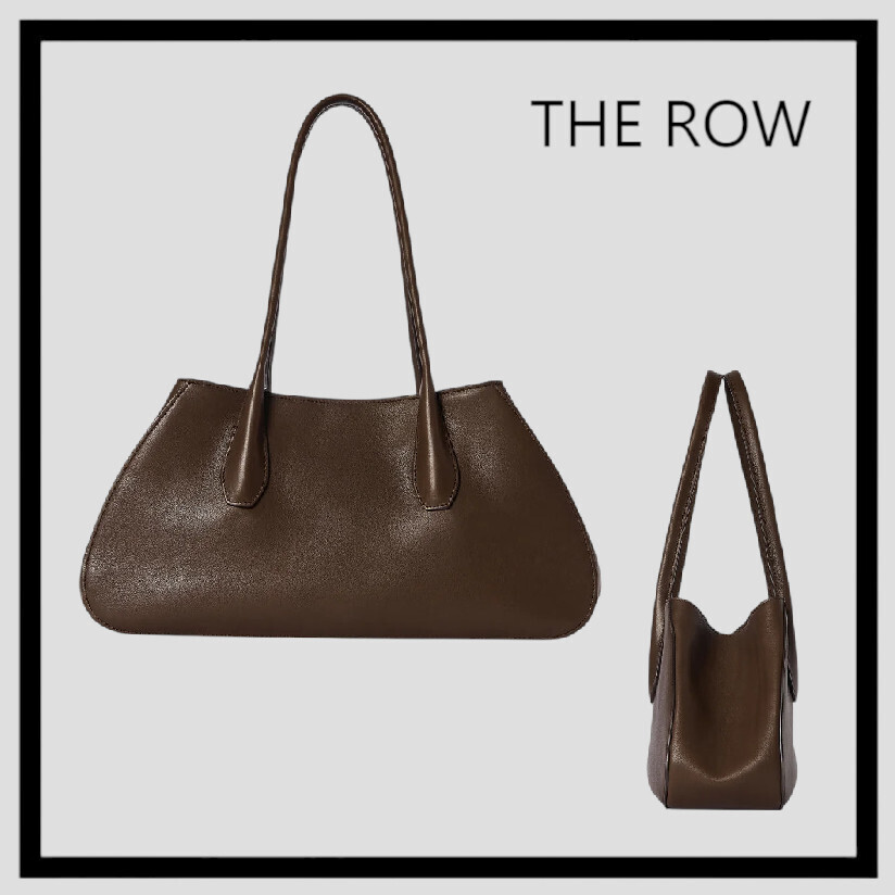 ザ・ロウ THE ROW アルジェレザーショルダーバッグ 上品で使いやすい レディース