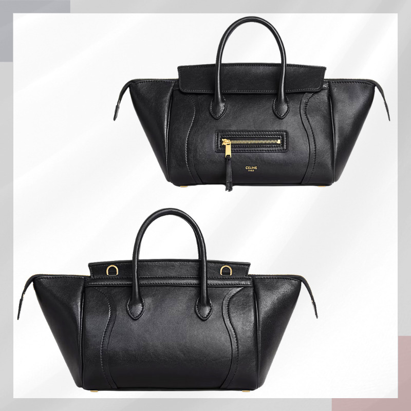 セリーヌ CELINE スモール ニューラゲージ ラムスキンショルダーバッグ レディース