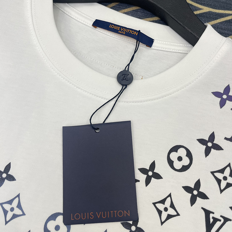 ルイヴィトン シンプル Tシャツ 半袖 プリント