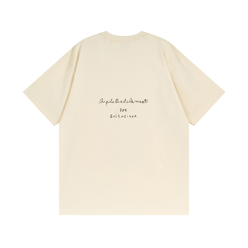 Balenciaga(バレンシアガ) Tシャツ 2024SS Music プリント 半袖