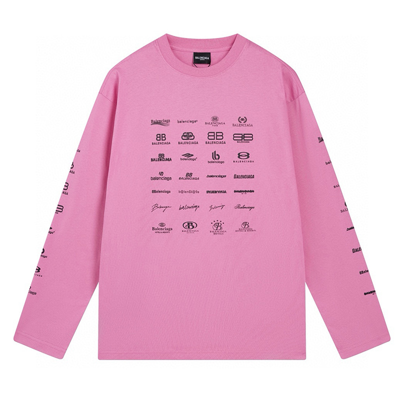 Balenciaga(バレンシアガ)  5色 logo プリント トレーナー 長袖 メンズ＆レディース