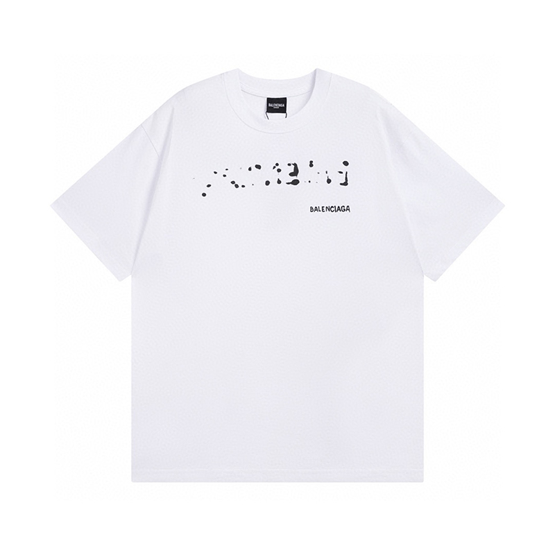 バレンシアガ（BALENCIAGA）24SS 2色 LOGOプリント Tシャツ 半袖 メンズ＆レディース