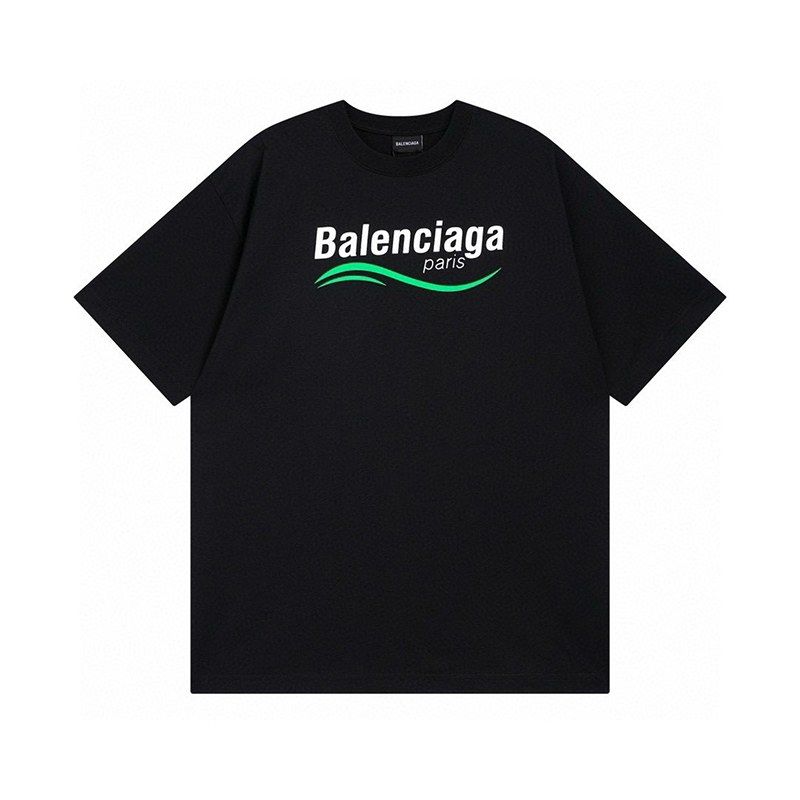 バレンシアガ（BALENCIAGA）24SS 2色 LOGOプリント Tシャツ 半袖 メンズ＆レディース