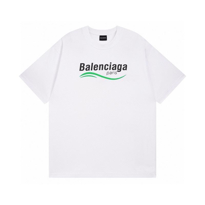 バレンシアガ（BALENCIAGA）24SS 2色 LOGOプリント Tシャツ 半袖 メンズ＆レディース