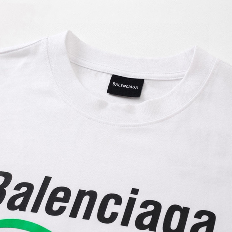 バレンシアガ（BALENCIAGA）24SS 2色 LOGOプリント Tシャツ 半袖 メンズ＆レディース
