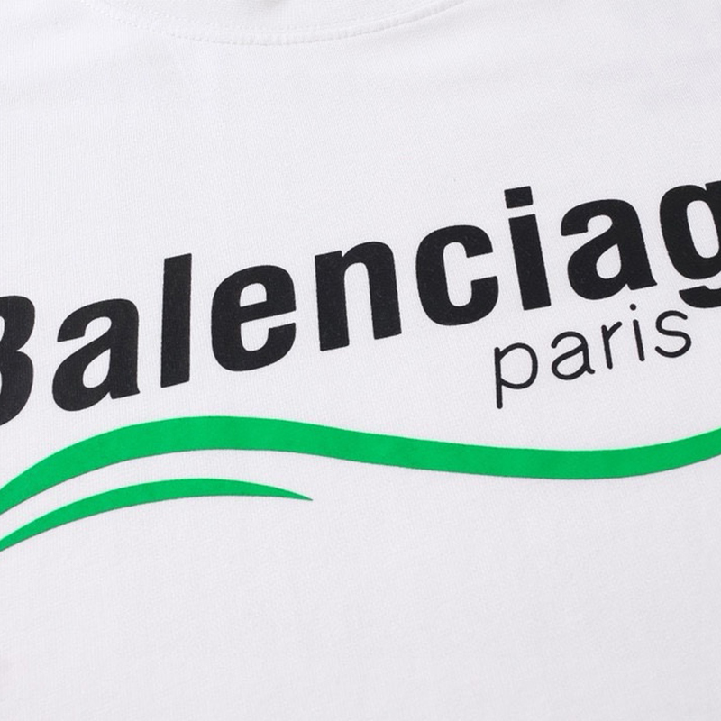 バレンシアガ（BALENCIAGA）24SS 2色 LOGOプリント Tシャツ 半袖 メンズ＆レディース