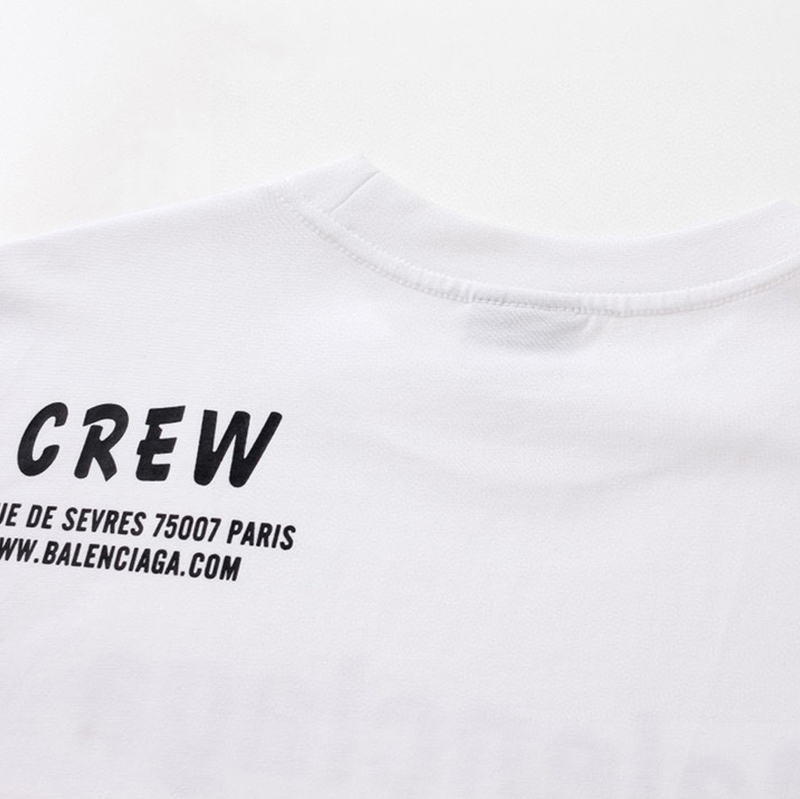 バレンシアガ（BALENCIAGA）24SS 2色 LOGOプリント Tシャツ 半袖 メンズ＆レディース