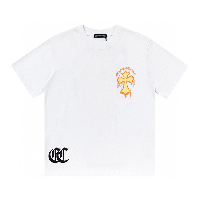 クロムハーツ Chrome Hearts  2色 Tシャツ 半袖 メンズ＆レディース