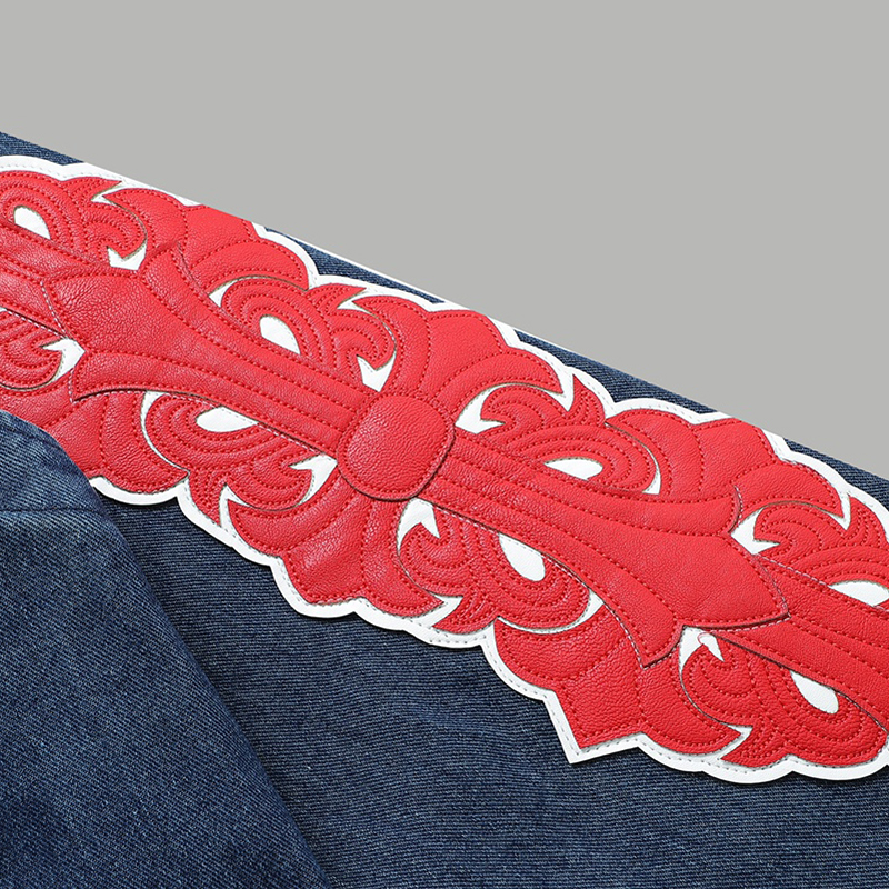 クロムハーツ（Chrome Hearts） デニム ジャケット コート アウター 長袖 メンズ＆レディース