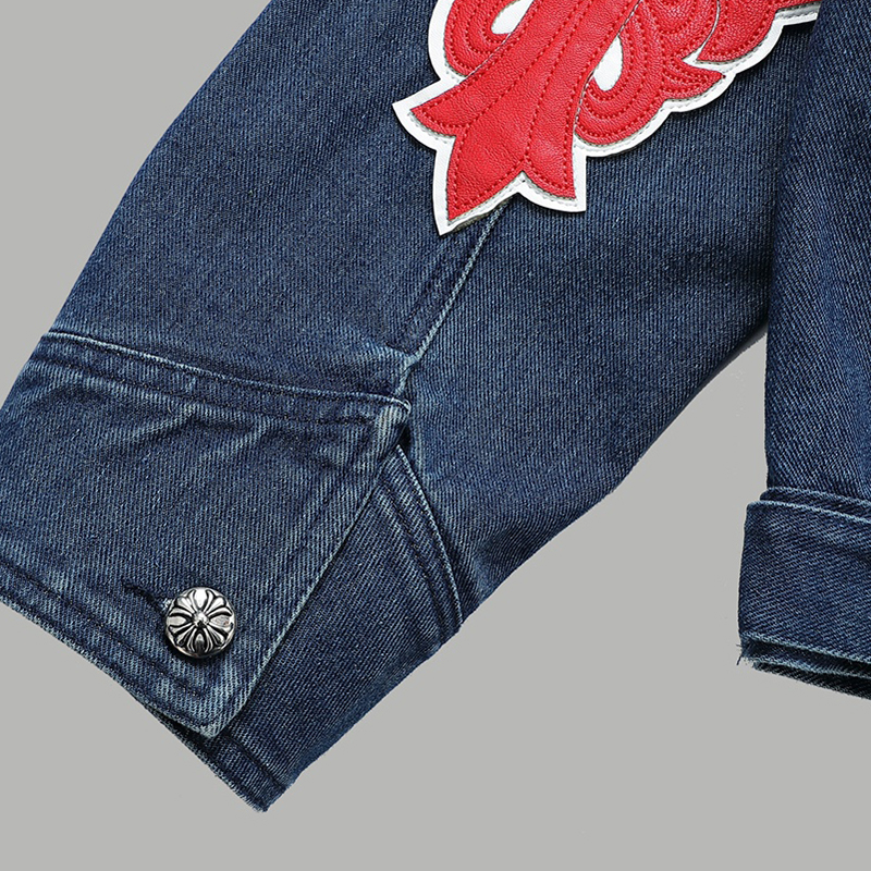 クロムハーツ（Chrome Hearts） デニム ジャケット コート アウター 長袖 メンズ＆レディース