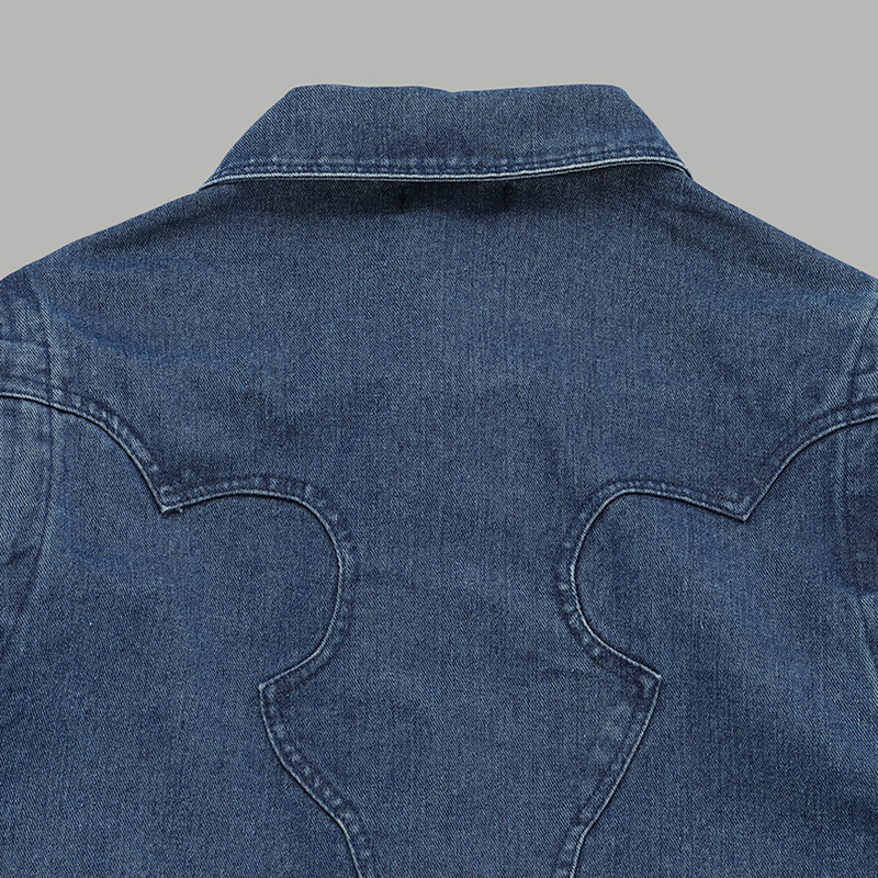 クロムハーツ（Chrome Hearts） デニム ジャケット コート アウター 長袖 メンズ＆レディース