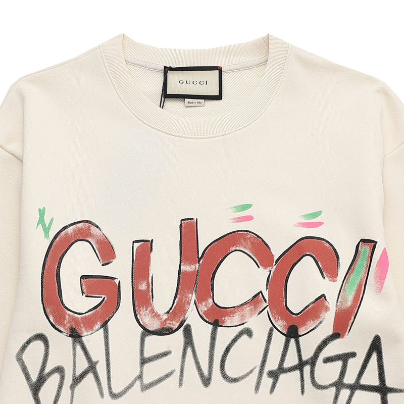 グッチ（GUCCI）バレンシアガ（BALENCIAGA）2色 トレーナー 長袖 メンズ＆レディース