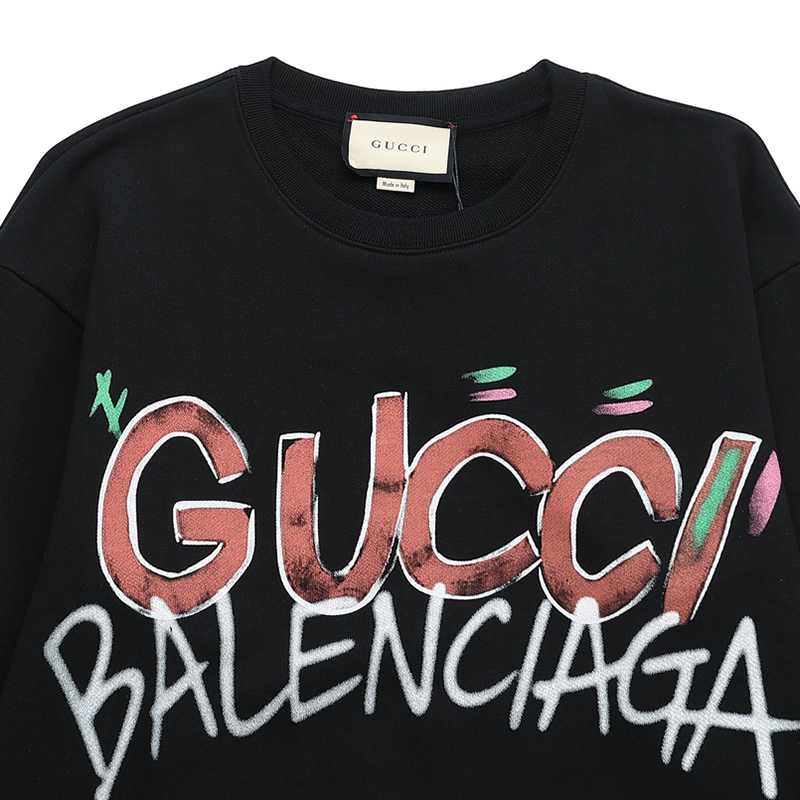 グッチ（GUCCI）バレンシアガ（BALENCIAGA）2色 トレーナー 長袖 メンズ＆レディース